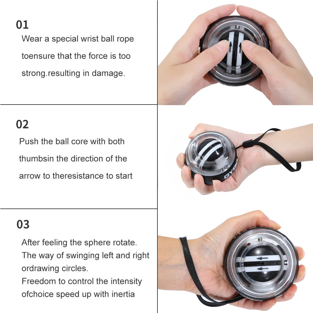 Gyro Ball - Wrist Core Strength