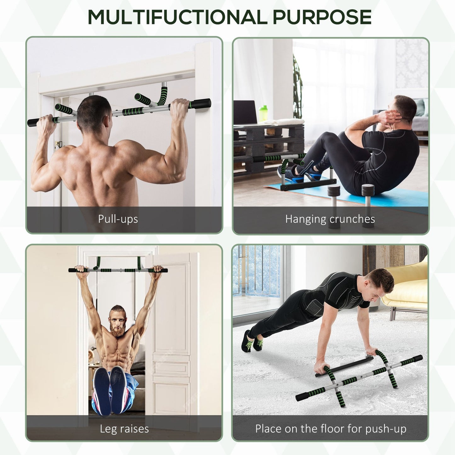 Home Pull Up Bar - Full Upper Body Workout