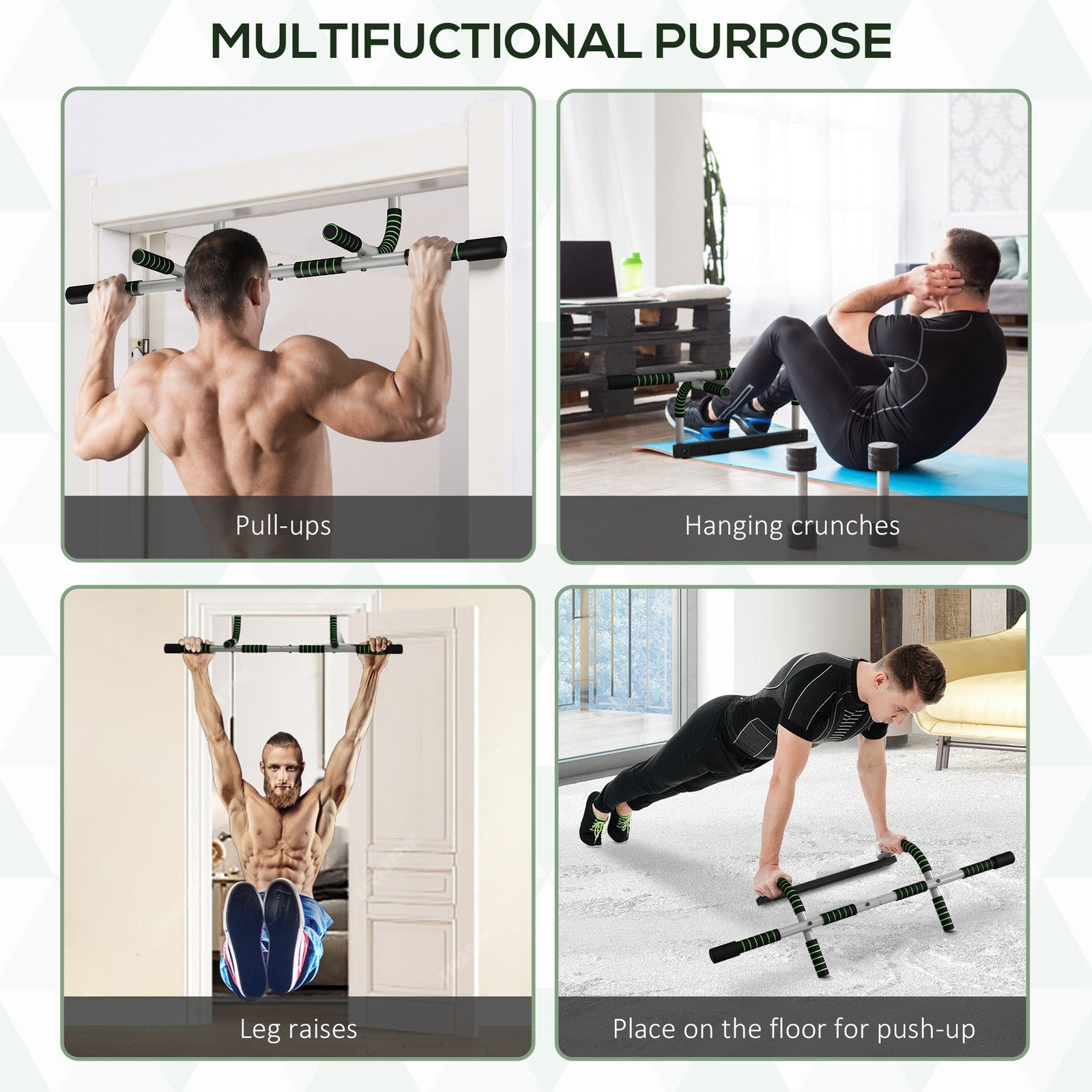 Home Pull Up Bar - Full Upper Body Workout